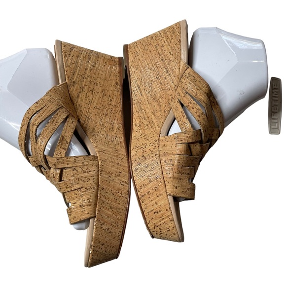 Donald J Pliner strappy brown sandals sz 8.5M - Picture 13 of 16